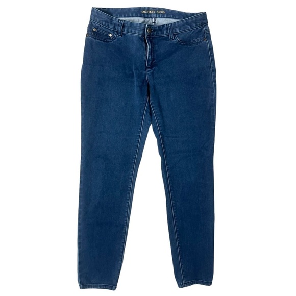 Michael Kors Blue Boot Cut Jeans - Size 6 - Picture 1 of 9